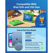 Belkin Toy Story Lilypad iPad Case, Shockproof Soft Foam Cover with Handle and Kickstand, Compatible with 10th and 11th Generation iPad 10.9