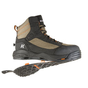Korkers FB4810-10 Greenback Felt/Kling-On Sole Wading Boots for Men - 10 Medium