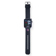 ACCUTIME WATCH JSE4225WM Justice Unisex Tween Smartwatch with Perforated Band in Black