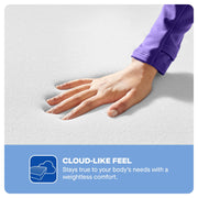 Sealy Essentials 2 in Gel Memory Foam Mattress Topper, Medium Firmness, Cooling
