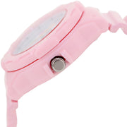 Casio Women's LRW-200H-4B2VCF Pink Stainless Steel Watch with Resin Band