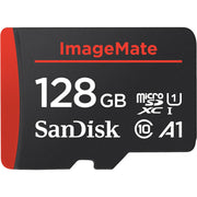 SanDisk SDSQUAR-128G-AW6KA 128GB ImageMate microSDXC UHS-1 Memory Card with Adapter