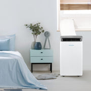 Keystone Portable Inverter Air Conditioner, 12,000 BTU ASHRAE/10,000 BTU DOE, White, Cools Up to 450 Sq Ft, Remote Control, Washable Filter, Model KSTAP10PINV