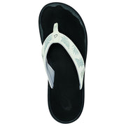OluKai Ohana Thong Sandals for Ladies - Bright White/Hua - 7M