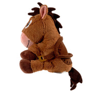 Mattel Disney Pixar Toy Story 5 Bullseye Weighted Plush Soft Multicolored Stuffed Animal with Beans JMJ34