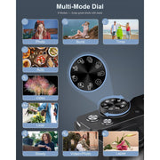 MARVUE DC089-NBUS01 8K Digital Cameras for Photography WiFi Autofocus 88MP 18X Zoom Vlogging Camera, 32GB Card, 8K UHD
