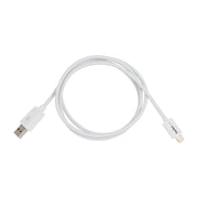 StarTech.com Lightning Cable, Apple MFi Certified, Reversible 8-Pin Connector, White, 1 Meter USBLT1MW
