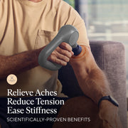 Therabody Theragun Relief 3-Speed Handheld Percussive Massager, Gray