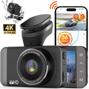 GCZ CD5 4K Full HD Dashcam with 3'' IPS Touchscreen