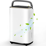 Nepsam T-DH24-0755-302 9-Pint (DOE) Multi-Function Dehumidifier, 3000 Sq. Ft Coverage Area with 3 Modes