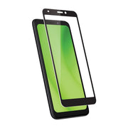 ZIZO GLSHD-CKWT-BLK TEMPERED GLASS Screen Protector for Cricket Debut Clear with Anti Scratch 9H - Black