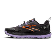 Brooks 12041618B048 Cascadia 18 Trail Running Shoes for Ladies - Ebony/Sweet Lavender - 8.5M