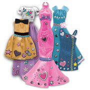 Tara Toy Barbie Fashion Designer Classic Set, Over 150 Pieces, 5 Outfit Kit for Kids Ages 3+, 13301