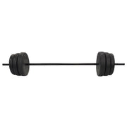 BalanceFrom VNL100 Vinyl Standard Weight Set in Black, 100 lbs.