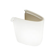 Toto HT242-01 Lavatory Shroud, Cotton White
