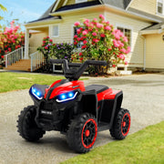 Bruce & Shark T021-002-Red Toy Kids Car 12V Ride On Atv, Red
