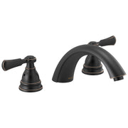 Peerless PTT4365-OB Elmhurst Deck Mounted Roman Tub Filler - Bronze