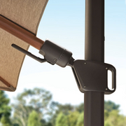 10' x 10' Cantilever Offset Umbrella with Sunbrella Fabric