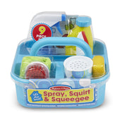Melissa & Doug 8602 Spray, Squirt & Squeegee Play Set - Pretend Play Cleaning Set