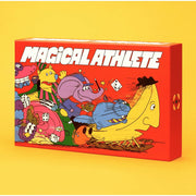 CMYK Magical Athlete Family Racing Board Game, 36 Unique Racers, Double-Sided Track, Multi-Color, Ages 6+, 2-6 Players, 7308
