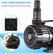 OYO WATER 6900GPH Submersible Pond Pump, 320W Motor, 32.8FT Cord, Black, PE6900