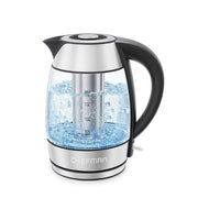 Chefman RJ11-18-TI-WMC Easy-Steep 1,8L Electric Kettle with Tea Infuser, Stainless Steel