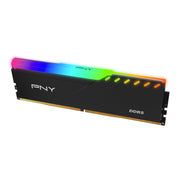 PNY XLR8 Gaming EPIC-X RGB 32GB DDR5 6000MHz CL36 Desktop Memory Kit, Dual 16GB Modules, Aluminum Heat Spreaders