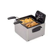 Presto 05466 Stainless Steel Dual Basket Pro Fry Immersion Element Deep Fryer
