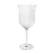 The Pioneer Woman PWD520131051002 Colette Scalloped 15-Ounce Red Wine Glasses, Clear, Set of 4