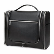 Walmart Makeup and Cosmetic Carry All Travel Toiletry Bag with Hanging Hook, Black, 14 in x 5.5 in x 10.5 in, CWM22062