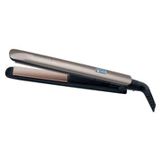 Remington Keratin Protect Hair Straightener with Keratin and Almond Oil Infused Plates, Digital Display, 5 Temperature Settings, Turbo Boost Mode, Orange and Copper, S8540