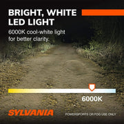 Sylvania Silverstar S79-34680 H13SL.BX2 Driving Fog Light Bulb