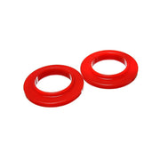 Energy Suspension Coil Spring Isolator Set, Polyurethane, Red, Fits Select Toyota 4Runner Tacoma Lexus GX FJ Cruiser 1995-2019, 9.6104R