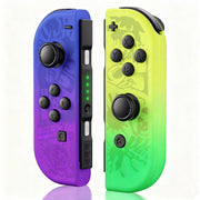 UVQYC Wireless Controller Compatible with Nintendo Switch, OLED, Lite, 6-Axis Gyro, Dual-Motor Vibration, 20-Hour Battery Life, Multicolor