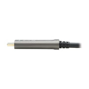 Tripp Lite USB-C Fiber Optic Data Cable, 10 Gbps USB 3.2 Gen 2, Male to Male, Plenum-Rated, 33 Feet U420F-10M-D321