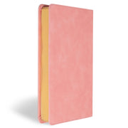 Holman Bibles CSB Thinline Bible, Blush Pink Leathertouch, Red Letter, Presentation Page, Smyth-Sewn Binding, Full-Color Maps