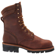 Thorogood Logger Series Insulated Waterproof Steel Toe Work Boots, Trail Crazyhorse Leather, 400g Thinsulate, Vibram Outsole, 12M, 804-3554D120