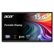 Acer Portable Monitor PM161Q C1bmiuux, 15.6 in IPS Full HD 1920 x 1080, 60Hz, USB Type-C and HDMI, Black
