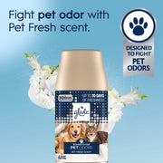 Glade Automatic Spray Air Freshener Kit with Pet Fresh Scent, Odor-Fighting, 6.2 oz, 379639