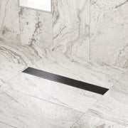 Signature Hardware ZA3-H06-18-MB-C SS Rectangular Shower Drain-18