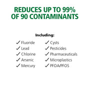 A. O. Smith RO Membrane Replacement Reverse Osmosis Under Sink Water Filter Gray 12-Month Life AOS-HERO-S2