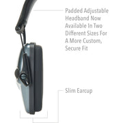 Howard Leight by Honeywell R-02547 Impact Sport Bluetooth Electronic Earmuffs with Cooling Gel Pads - Grey