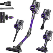 VacniQ N79 Cordless Vacuum Cleaner, Stick Vacuum, Long Runtime, Powerful Suction for Home Pet Carpet Floor (Purple)