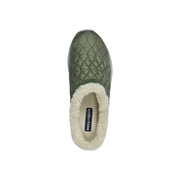 Easy Spirit Bimmy Women's Quilted Faux Fur Trim Slip-On Mules, Red, Size 7.5, Cushioned Footbed with Arch Support