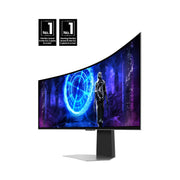 Samsung Odyssey OLED G9 Curved 49-Inch Dual QHD 240Hz 0.03ms Gaming Monitor, Glare Free, FreeSync Premium Pro, G-Sync Compatible, Silver