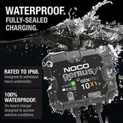 Noco GENPRO10X1 Battery Charger 12V 10A Fully Automatic Waterproof On Board