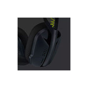 Logitech G435 Lightspeed and Bluetooth Wireless Gaming Headset - Lightweight Over-Ear Headphones, Built-in mics, 18h Battery, Compatible with Dolby Atmos, PC, PS4, PS5, Mobile - Black