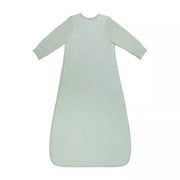 Love to Dream Long Sleeve Sleep Bag, Cotton Fleece, 1.5 TOG, Olive Twigs, 6-18 Months, Two-Way Zipper