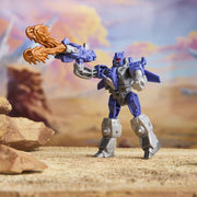 Hasbro Transformers Cyberworld Galvatron Armored Cyber Changers 2-in-1 Action Figure with Flame Blaster, Multi-Color, 4-Inch