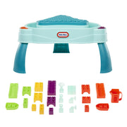 Little Tikes 664540 Build & Splash Water Table with 25 Piece Accessories
